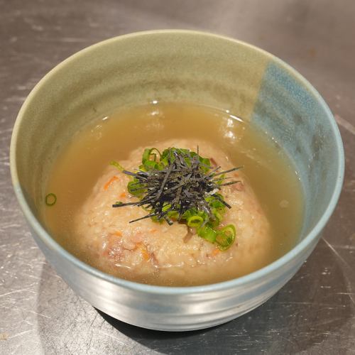 じゅ～し～の茶漬け