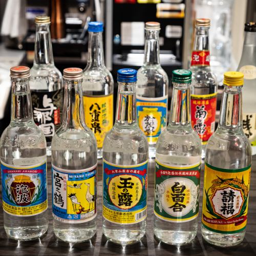 大人気！泡盛飲み放題コース♪