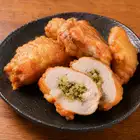 Chicken wing dumplings (with sauce) (1 piece)