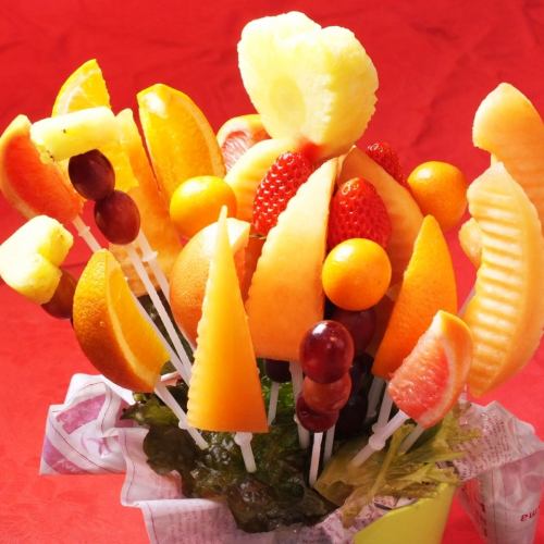 [Fruit bouquet ⇒ Also for the second party of the wedding ceremony] We have a plan that makes women happy ♪