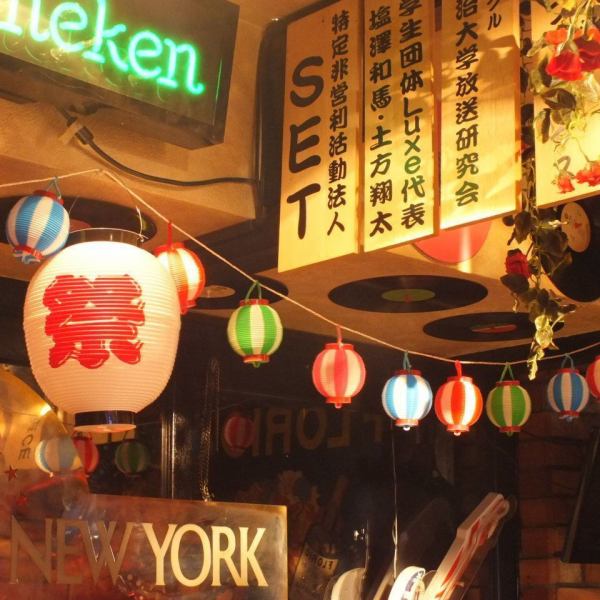 【各種宴会に◎無料特典多数！】店内の装飾は新宿No1でございます！一度ご来店されたお客様はどハマりする事間違いなし！用途により席のレイアウトを変更したり部屋を暗くしたりとお客様のお好きなようにご利用頂けます★