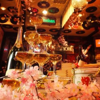 ☆2026歓送迎会に☆【ポテトと唐揚げ食べ放題 全10品】3H飲み放題付 3000円(税込)