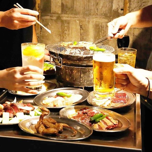 Gibier banquet in Nakameguro! Great for all kinds of banquets, girls' night out, and private parties. Enjoy 2 hours of all-you-can-drink from 5,148 yen.