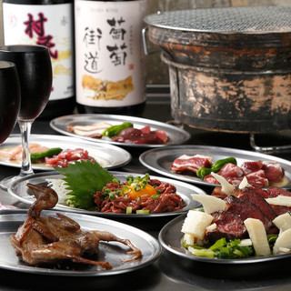 [Meat trap set and all-you-can-drink set plan] Total 7 items 5,080 yen (5,588 yen including tax) → 5,500 yen including tax with reservation