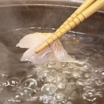 From April 6th to the end of October: [Nodoguro Shabu-shabu Kaiseki Course] 11,000 yen (tax included)