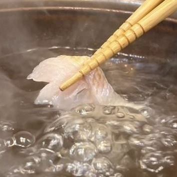 From April 6th to the end of October: [Nodoguro Shabu-shabu Kaiseki Course] 11,000 yen (tax included)