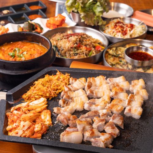 All-you-can-eat samgyeopsal