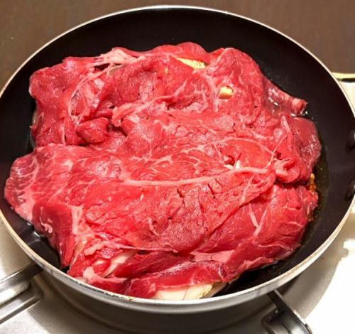 2026年3月9日スタート!!大判『牛すき焼きランチ』