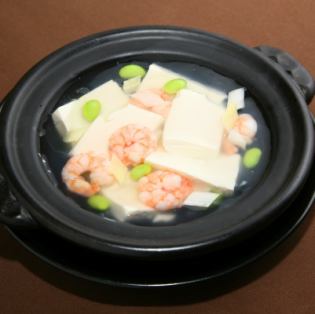 Braised Shrimp and Tofu