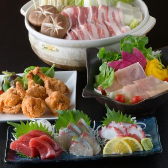 Chef's choice hotpot course with 2 hours of all-you-can-drink