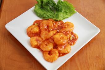 Shrimp chili sauce