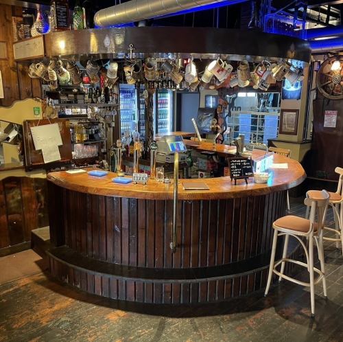 カウンターでしっぽり