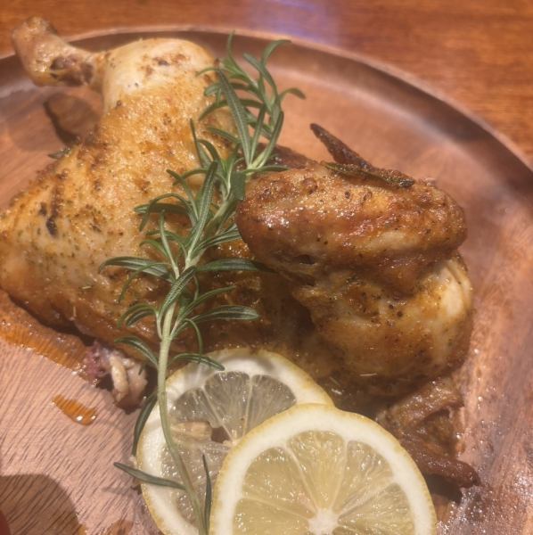 自家製ロティサリーチキン