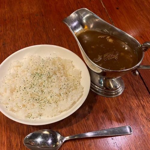 自家製牛すじカレー