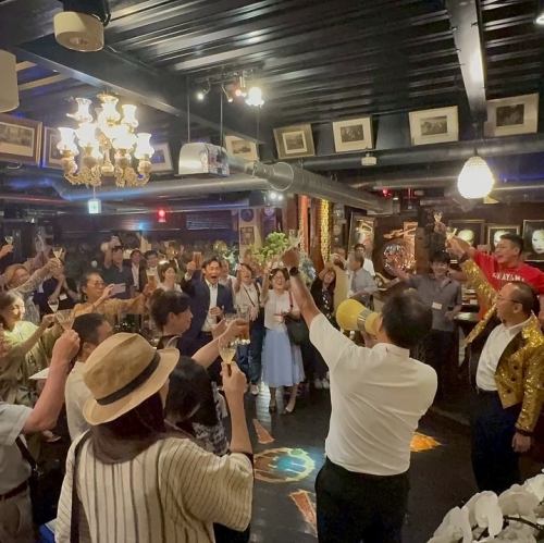 成田でパーティー!