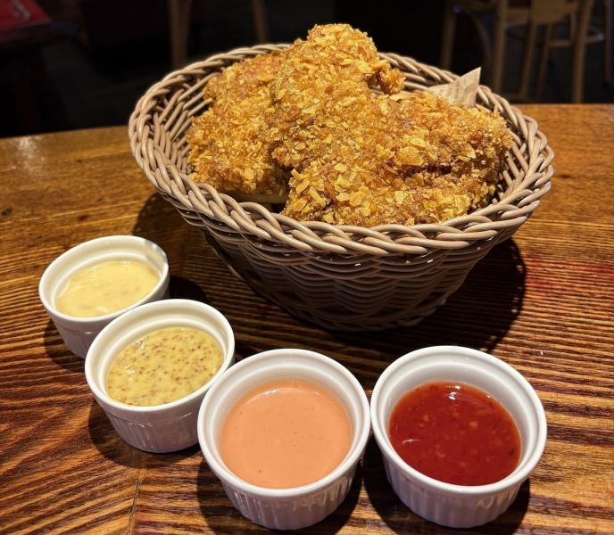 フライドチキン with ポテトフライ