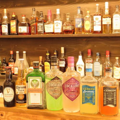 [Rare shots too!] Wide variety of drinks available◎