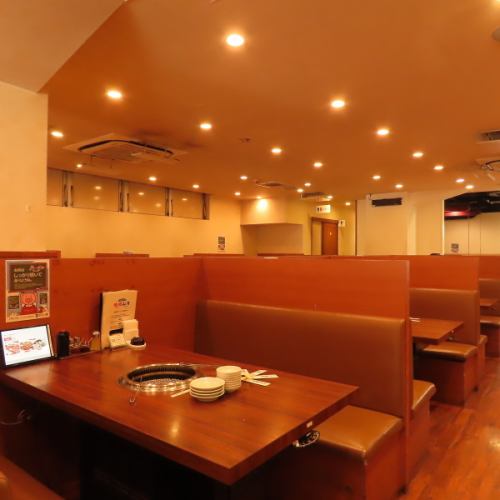 快適な空間で大人数もゆったり楽しめる◎