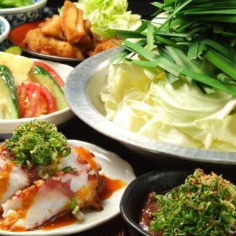 ★1番人気★【飲み放題付】5種類の鍋から選べる♪全9品4500円　貸切可能♪飲み放題延長可能♪