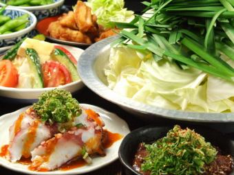 ★1番人気★【飲み放題付】5種類の鍋から選べる♪全9品4500円　貸切可能♪飲み放題延長可能♪