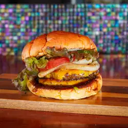 ダブルチーズバーガー