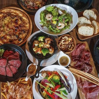 【CRAFTコース】おすすめ!飲み放題コース!2時間付き!料理9品