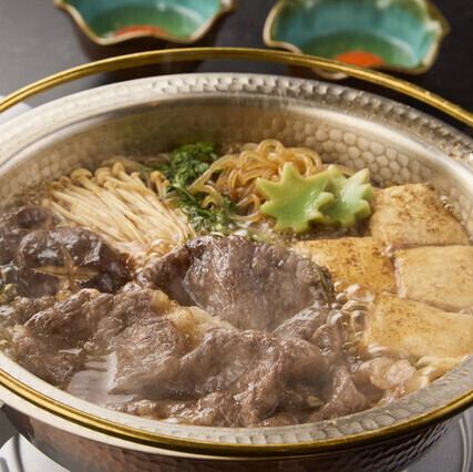 《単品すき焼きセット》コースではなく単品ご注文でもお楽しみ頂けます！