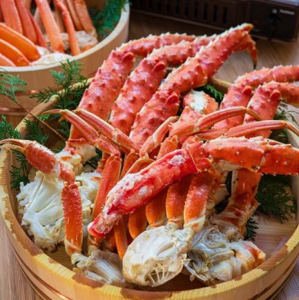 【極みの贅沢】タラバ・本ズワイ・神戸牛食べ放題〈24,200円〉