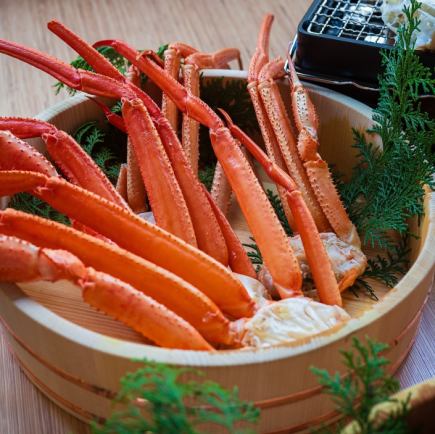 【神戸牛×本ズワイ】贅沢食べ放題コース〈15,400円〉