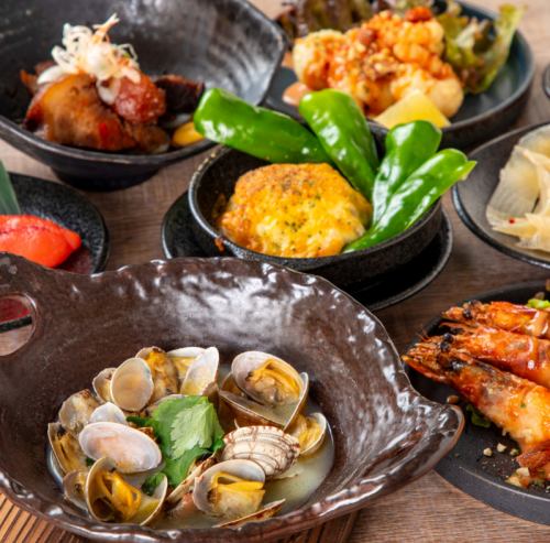 お酒に合う料理が豊富!