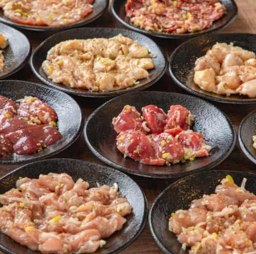 七輪で焼く国産鶏♪