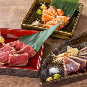 【プレミアム飲み放題付き】◇◆藁焼き呑兵衛コース◆◇4,500円(税込)