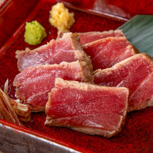 本マグロ塩炙りたたき