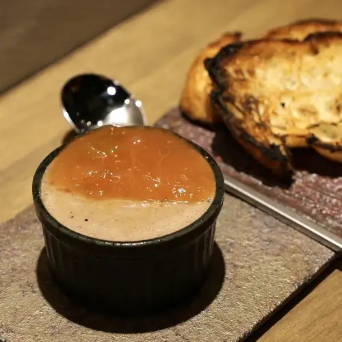 自家製 鶏レバーのパテ いちじくジャム添え