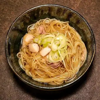 鴨出汁のにゅうめん