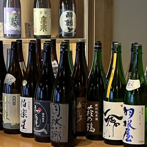 +700円で地酒飲み放題