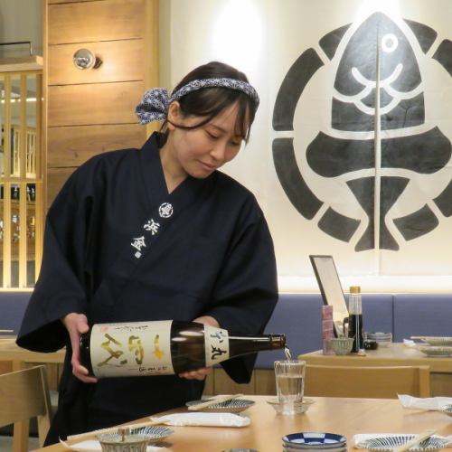 日本酒の種類にこだわりアリ！