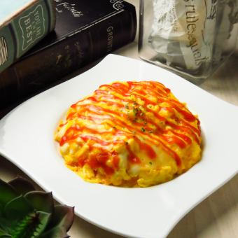 Western-style omelet rice