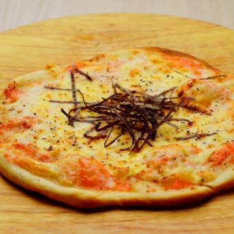 멘타이 마요의 일본식 피자
