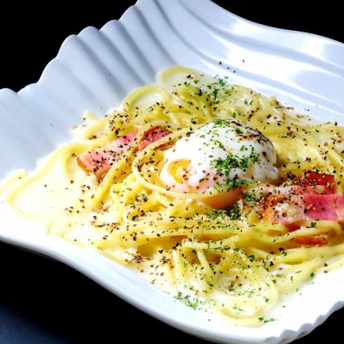 [8th place] Poached egg carbonara