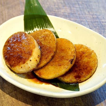 Grilled yam in Kyushu soy sauce