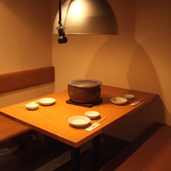 【개인실】테이블 개인실석♪♪ 느긋하게 편히 쉬면서 맛있는 야키니쿠를 즐겨 주세요!