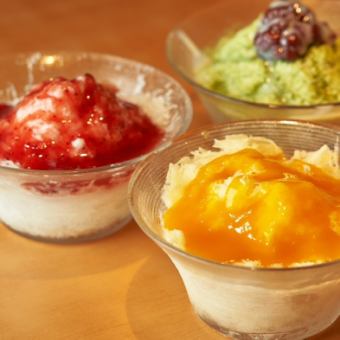 Sorbin-style shaved ice each