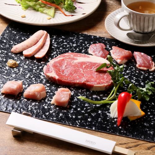 BRASS特別套餐〈葡萄牛肉100g〉