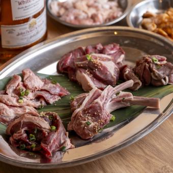 【浜じんセット・上】特上ラムや生マトンなど当店イチオシのお肉を堪能◎全5品◆6980円(税込)