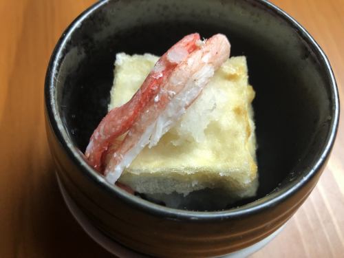 揚げ出し豆腐かにあんかけ