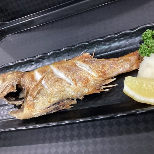のどぐろ塩焼き