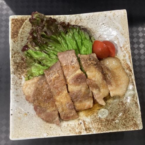 厚切り能登豚の生姜焼き