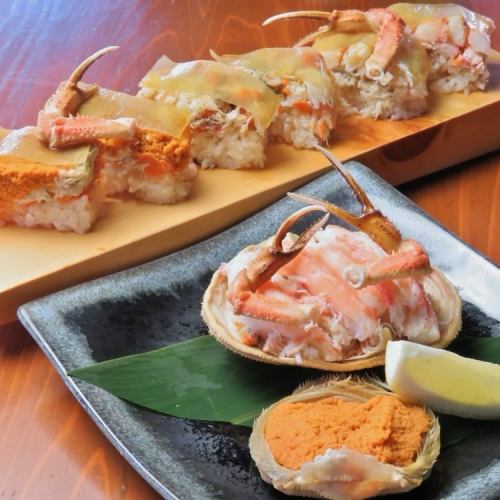 冬の味覚、香箱がにの季節が到来！！