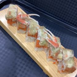 Box crab pressed sushi